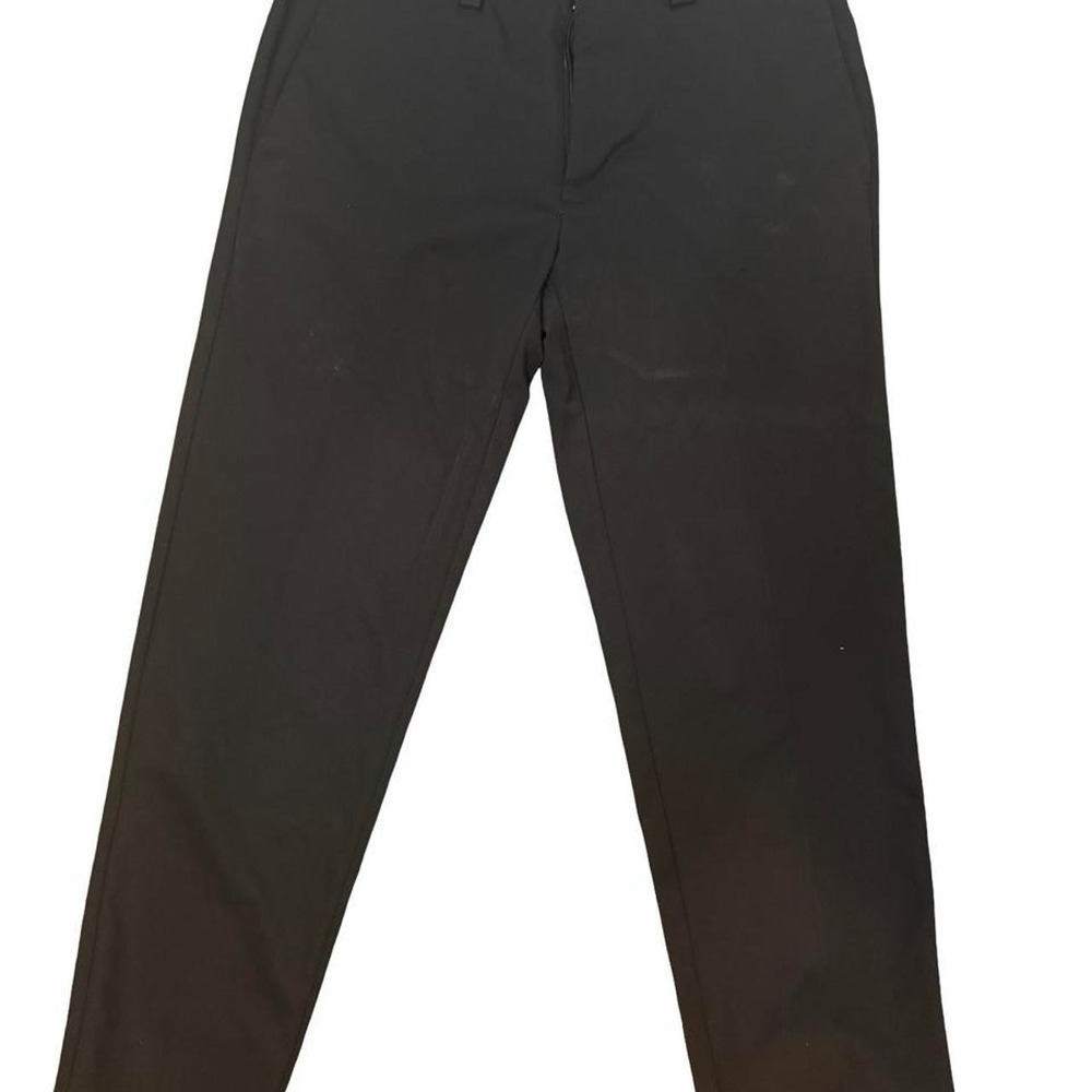 Haggar Cool Right Performance Flex Mens Straight Fit Dress‎ Pants Black 32x30